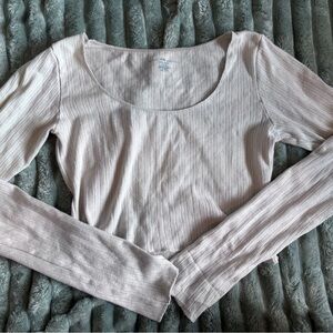 Brandy Melville Cropped Long Sleeve